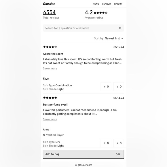 NEW Glossier You Rollerball Small Size 8 ml - Picture 14 of 17